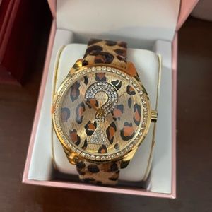 GUESS Watch Leopard